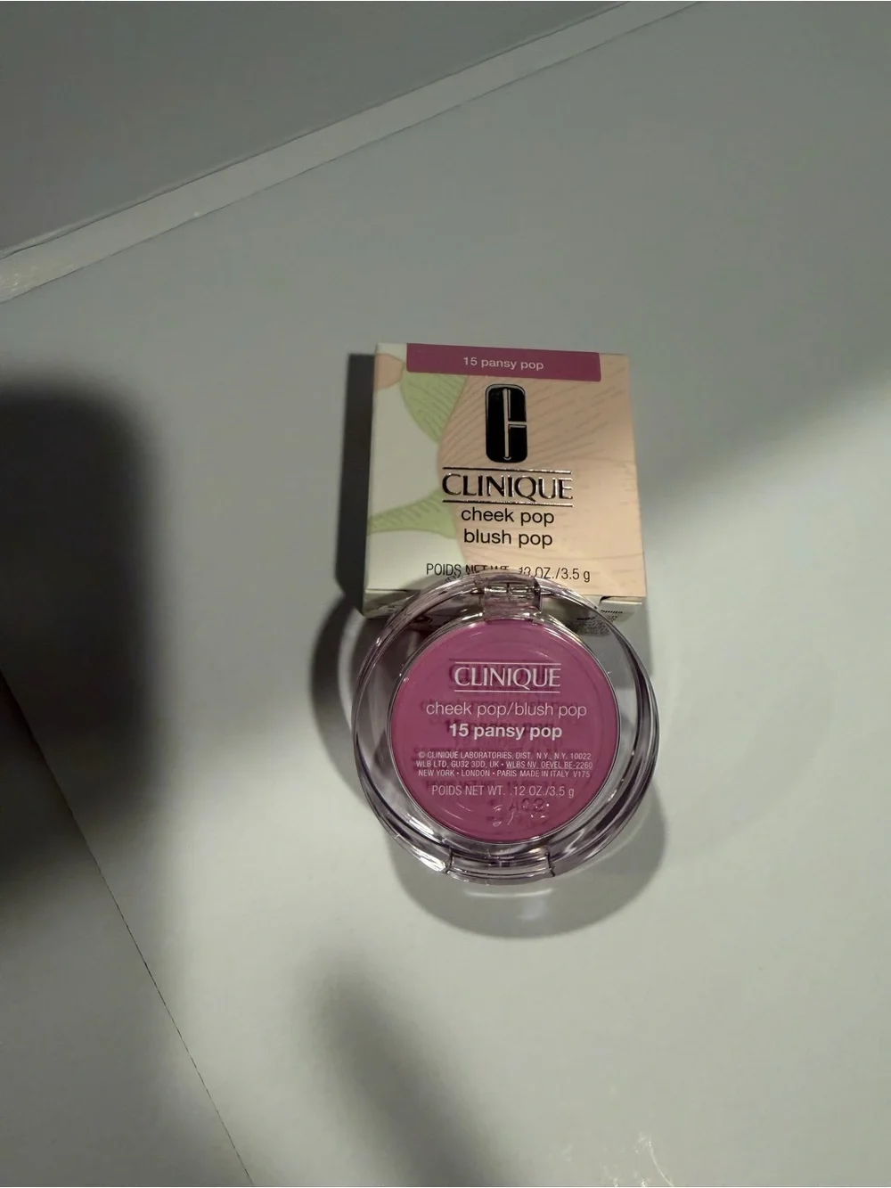Clinique Cheek Pop Blush Pop - 15 Pansy Pop - .12oz/3.5g NIB